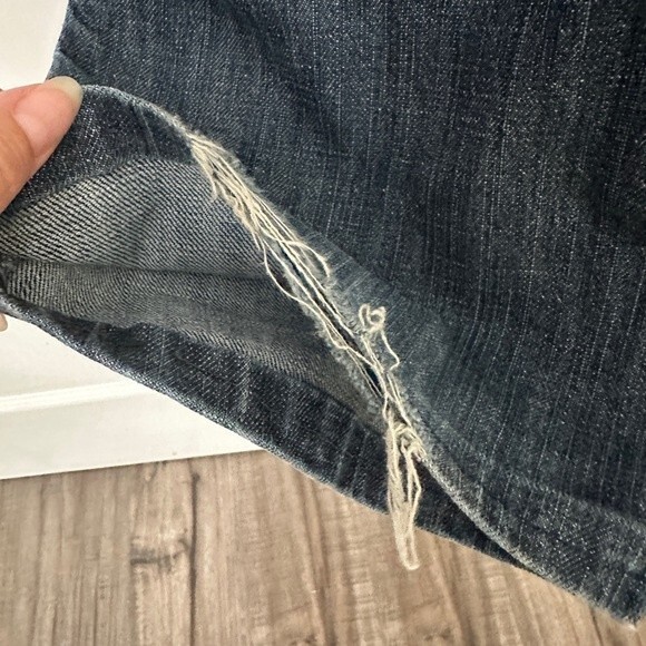 Gap Denim Flare Blue Jeans Size 8 Long - Picture 7 of 9